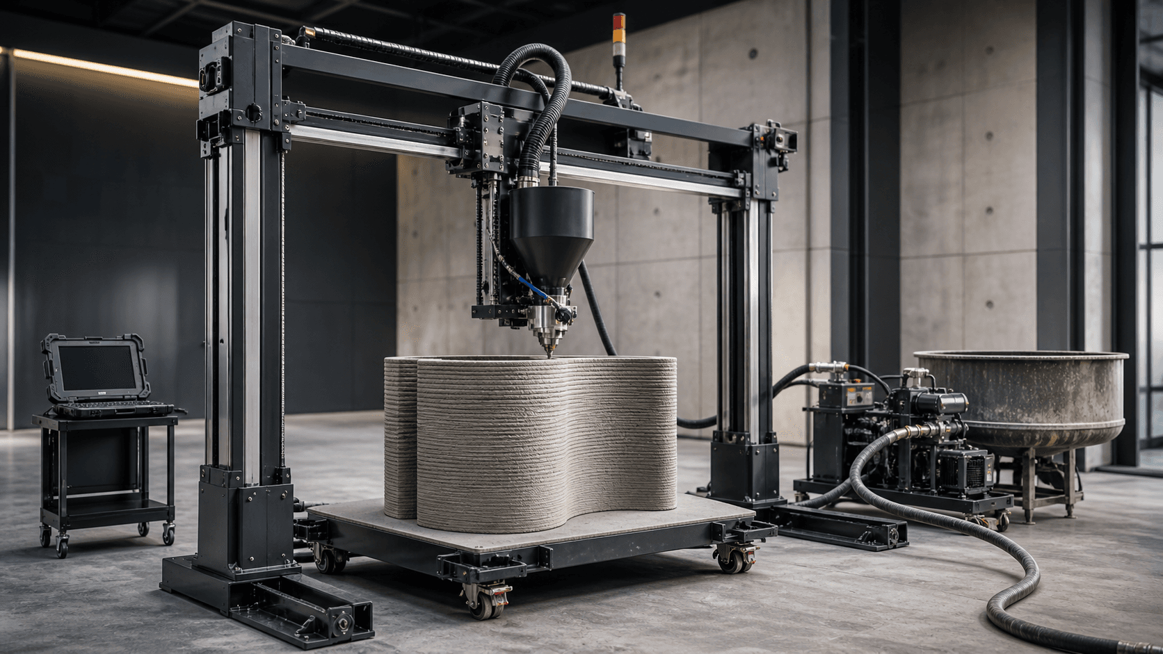 3D Concrete Printing in India: A Complete Guide to Gantry-Based Construction Printing