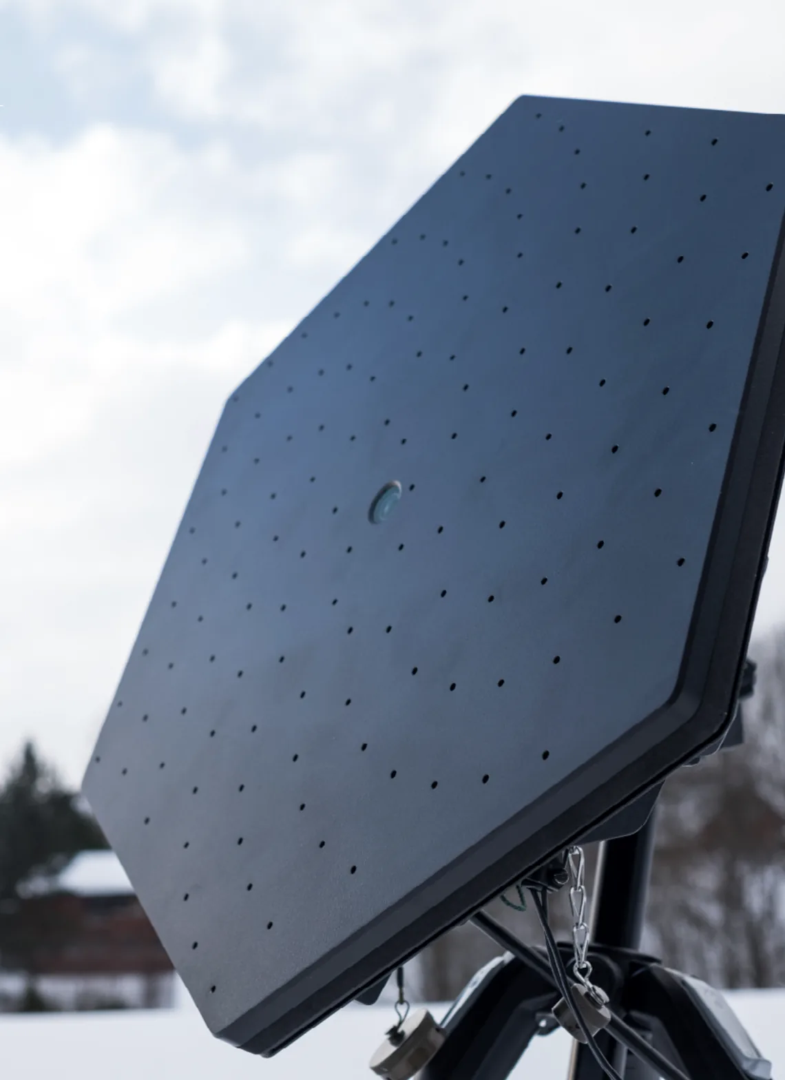 Autoabode drone detection panel — RF detection hardware for drone lab counter-drone module