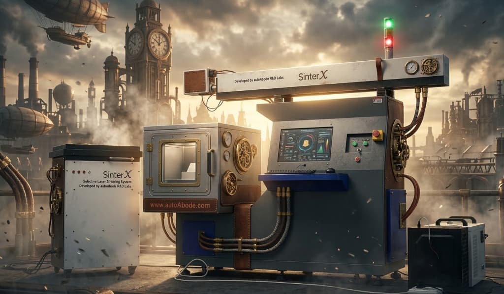 SinterX Pro — India's First Industrial SLS 3D Printer by Autoabode