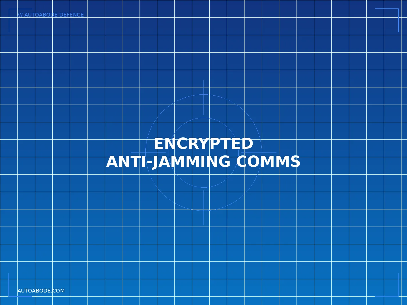 Encrypted anti-jamming frequency hopping communication system for military drone