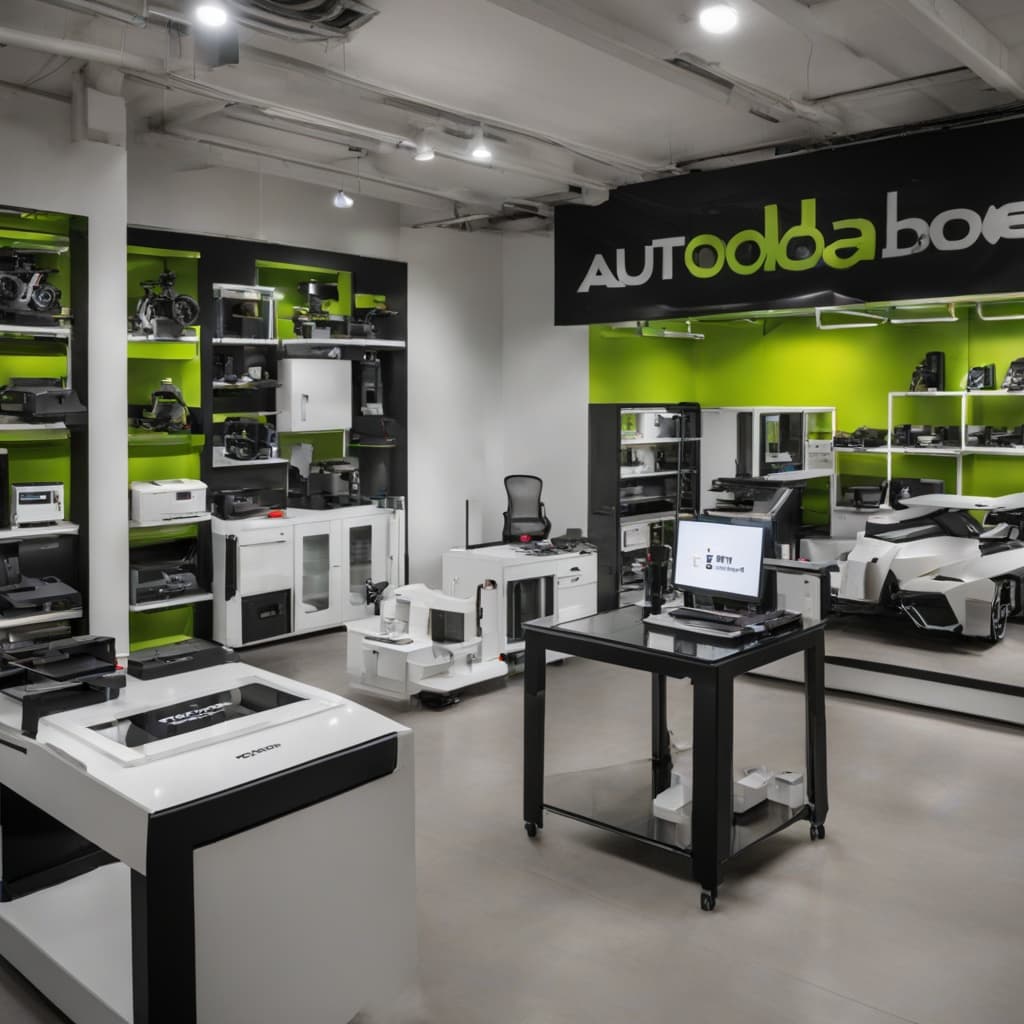 AutoAbode product range in Delhi showroom