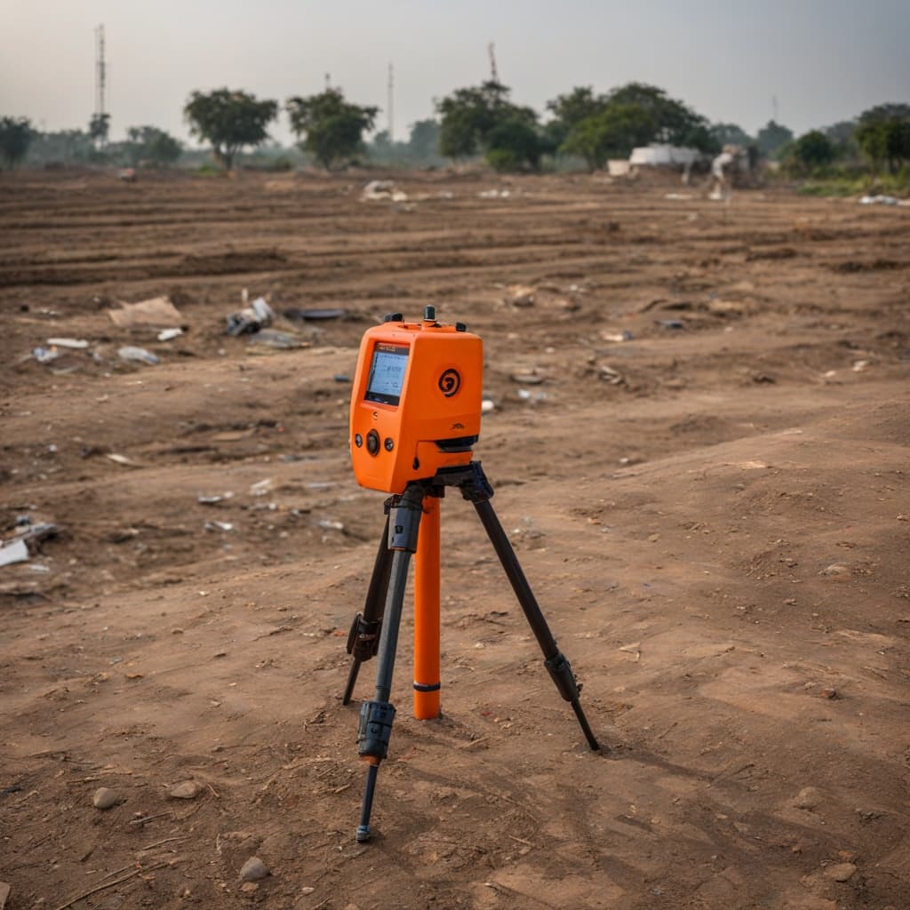 Ground control point survey with centimeter PPK accuracy