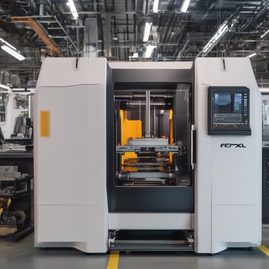 Duper XL FDM printer in action creating automotive parts