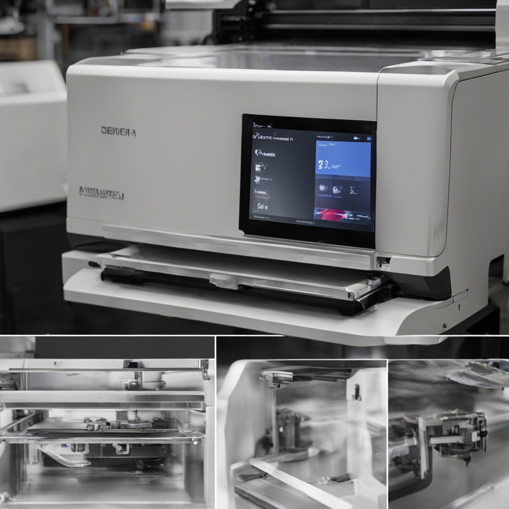 Detail of SinterX Pro SLS printer controls